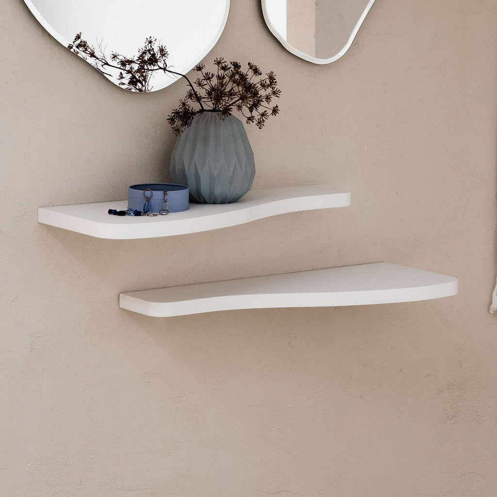 Coppia mensole da parete in HPL Timmy