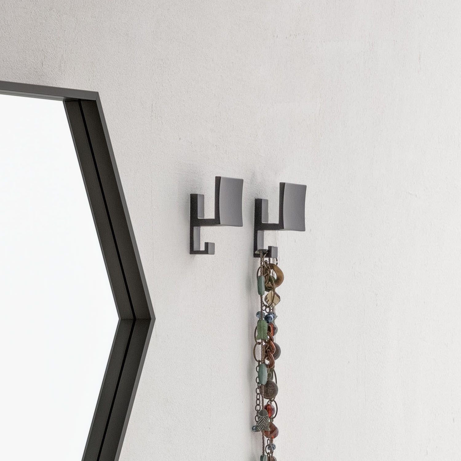 Coppia appendiabiti da parete design moderno Kimmo