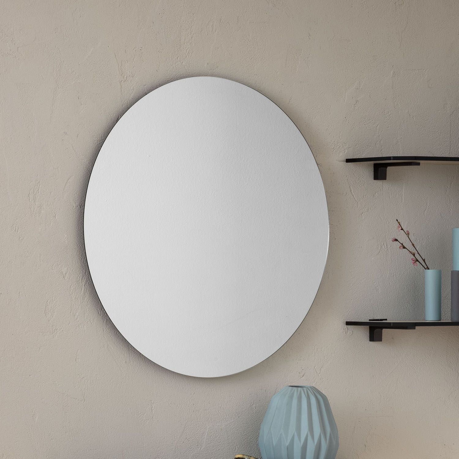 Specchio rotondo da parete Marko