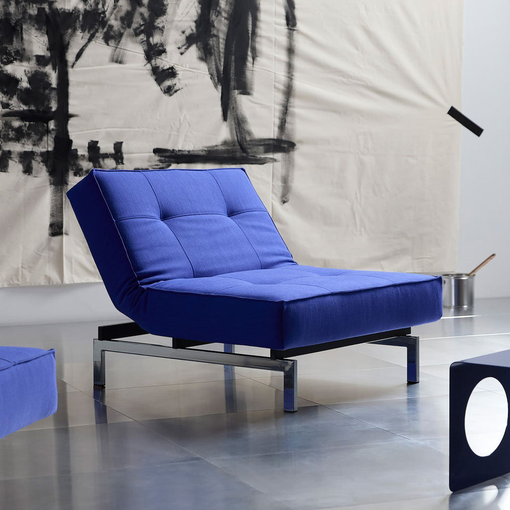 Poltrona design scandinavo con materasso a molle SplitBack