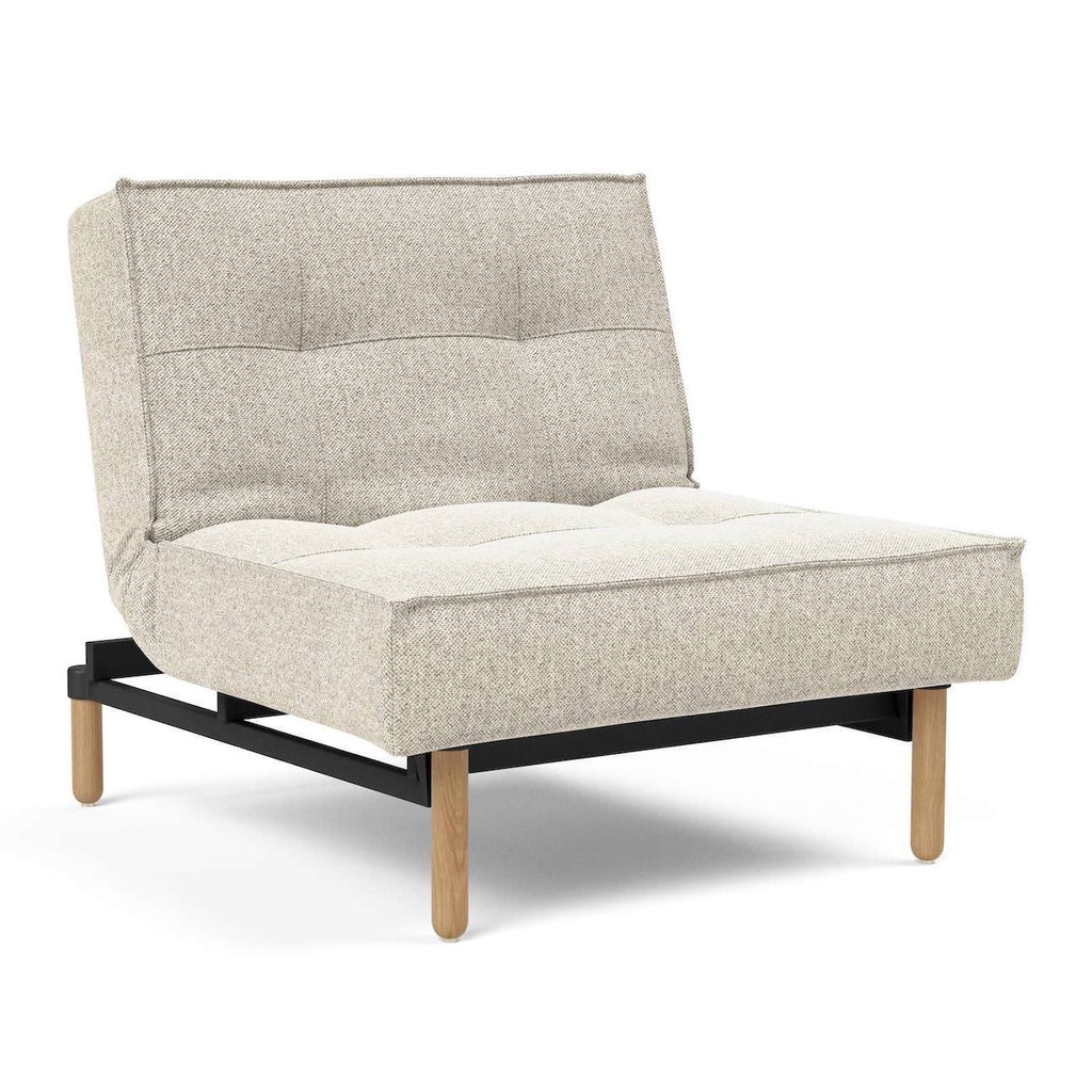 Poltrona design scandinavo con materasso a molle SplitBack