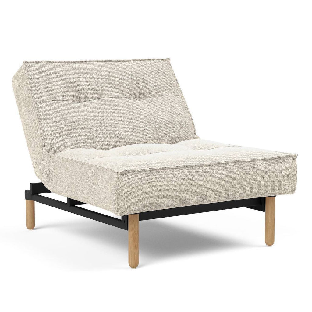 Poltrona design scandinavo con materasso a molle SplitBack