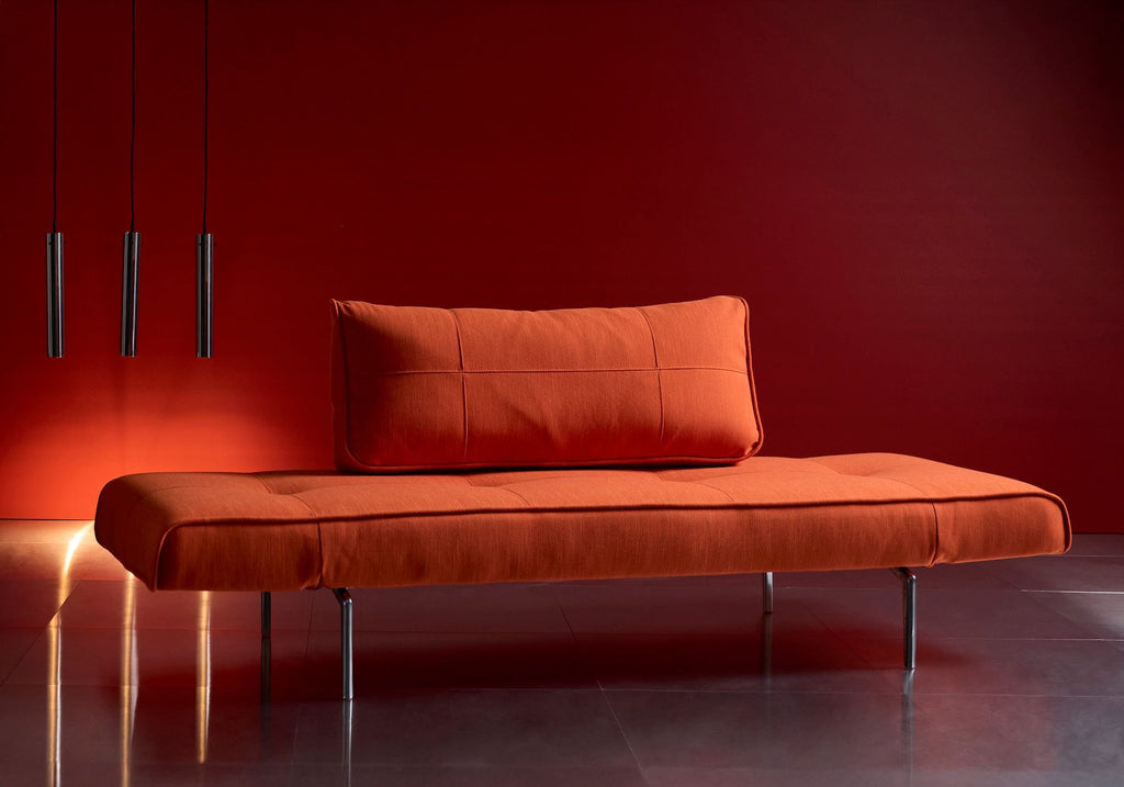 Divano letto singolo per camera ospiti con materasso a molle Zeal