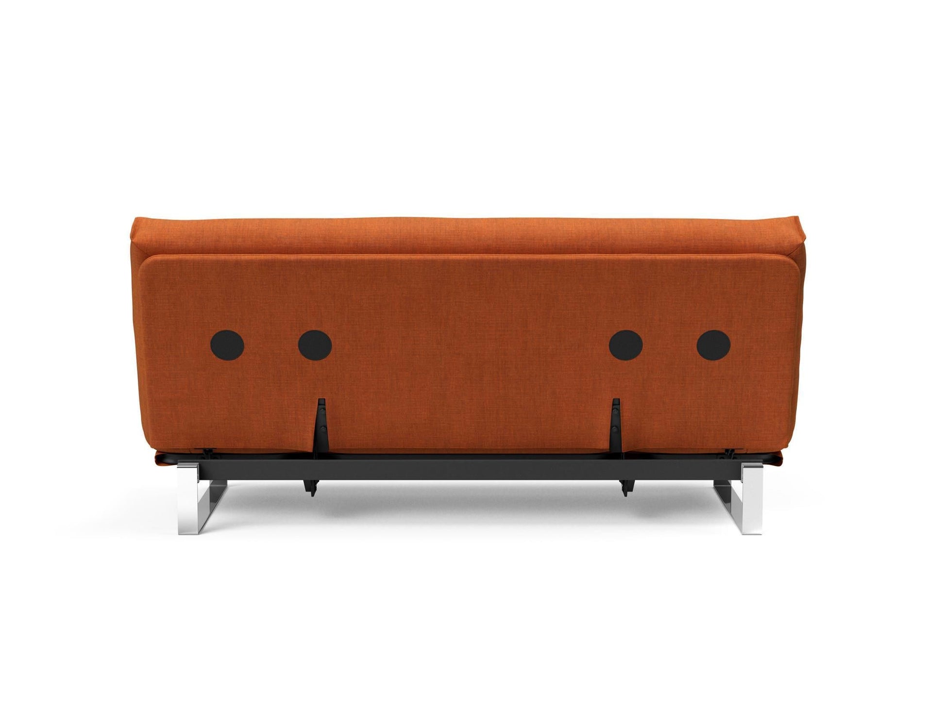 Divano letto Minimum materasso a molle sfoderabile - 412 Esina Rust Orange