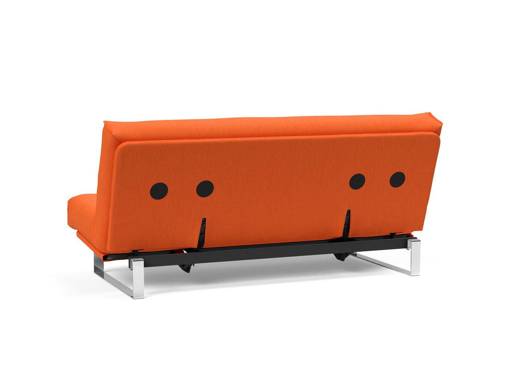 Divano letto Minimum materasso a molle sfoderabile - 510 Elegance Orange