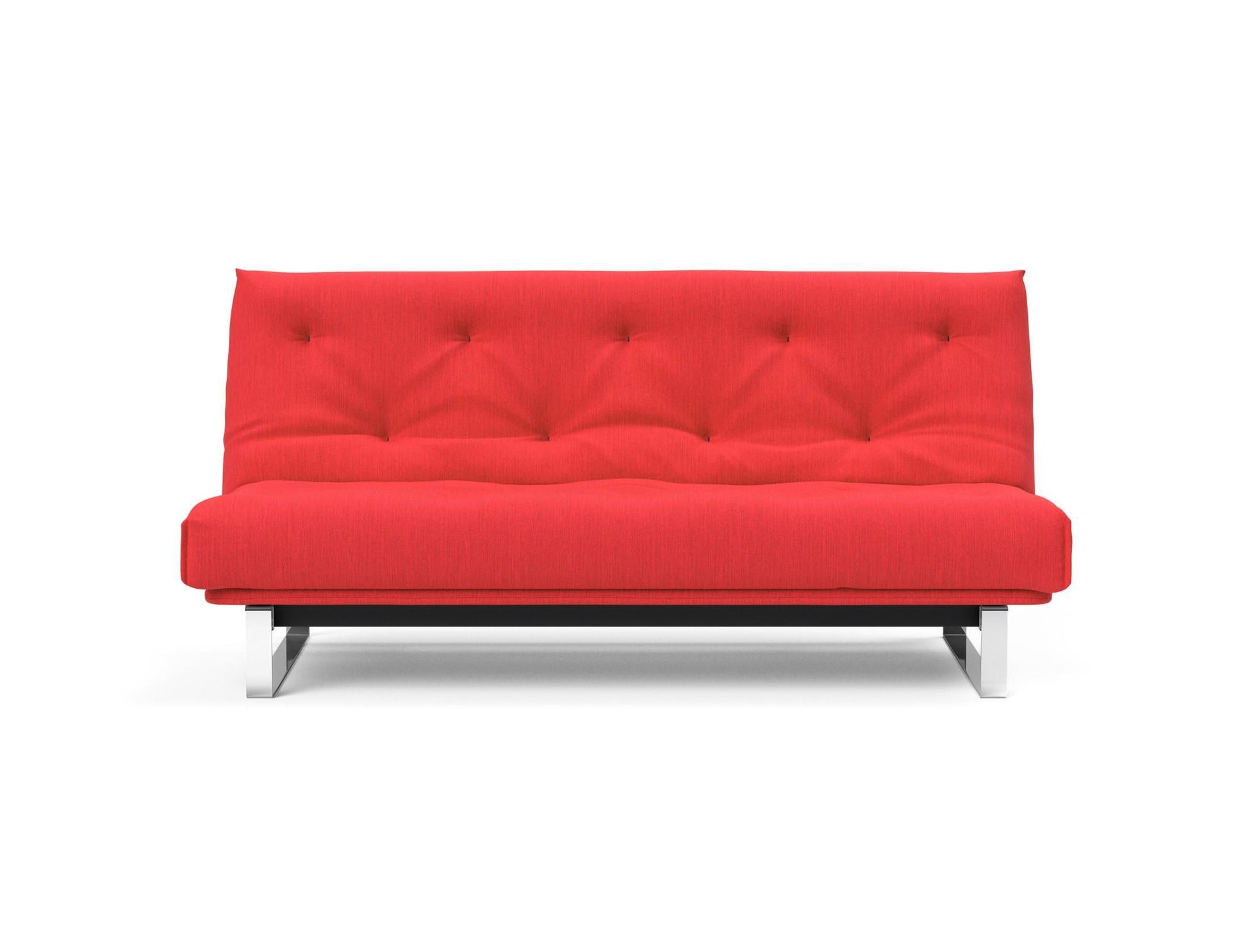 Divano letto Minimum materasso a molle sfoderabile - 511 Elegance Red