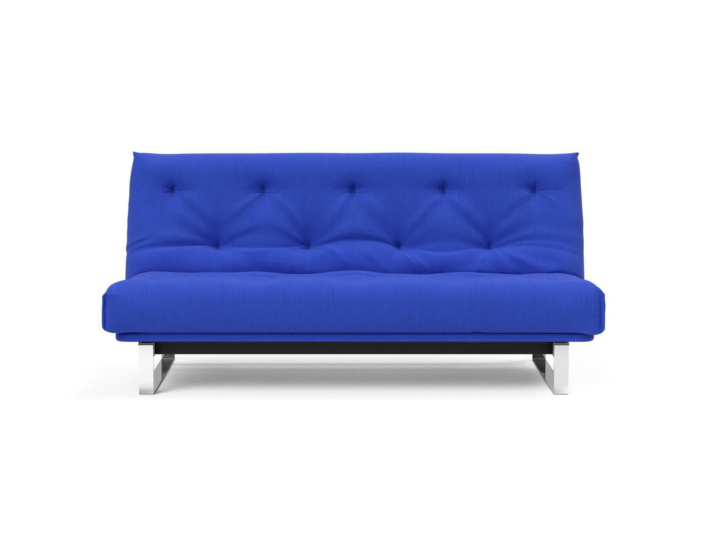 Divano letto Minimum materasso a molle sfoderabile - 512 Elegance Ultramarine