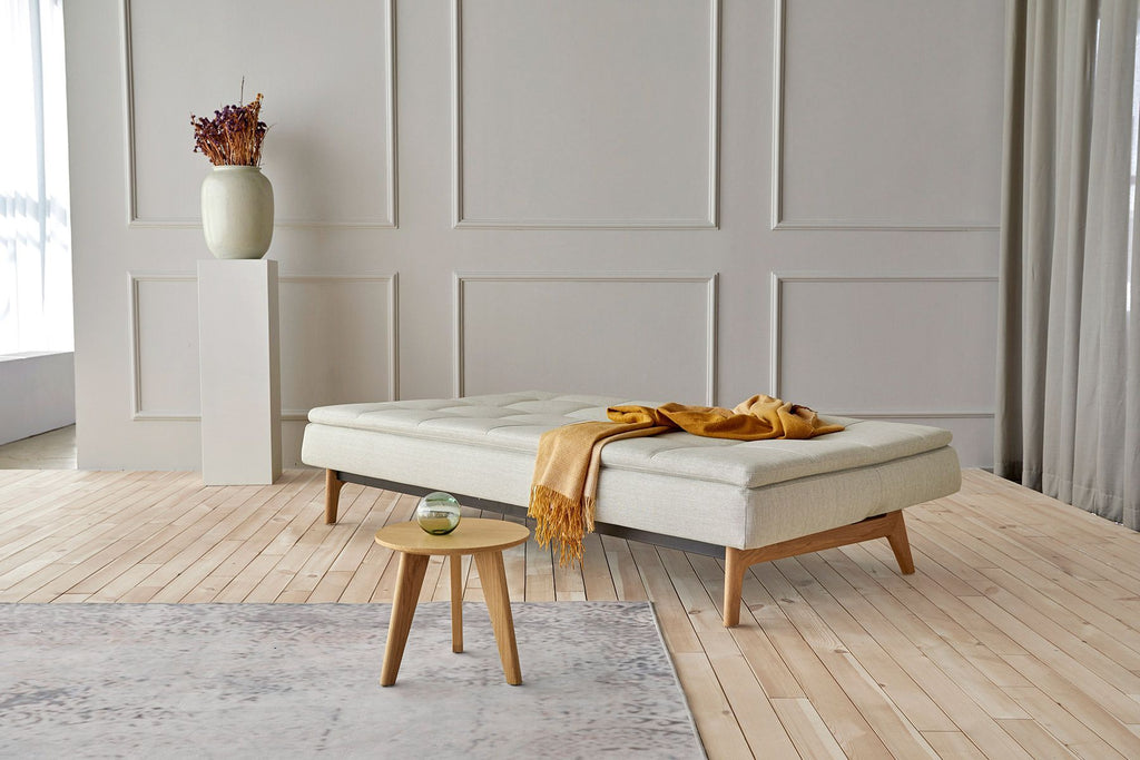 Divano letto una piazza e mezza design scandinavo 210 cm Dublexo