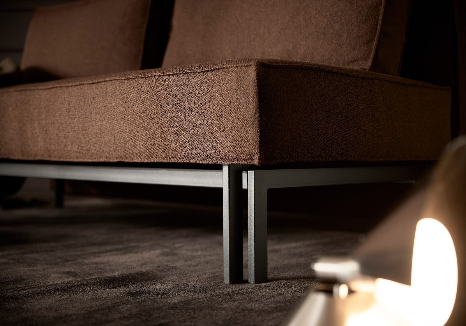 Divano letto uso quotidiano Sly materasso a molle