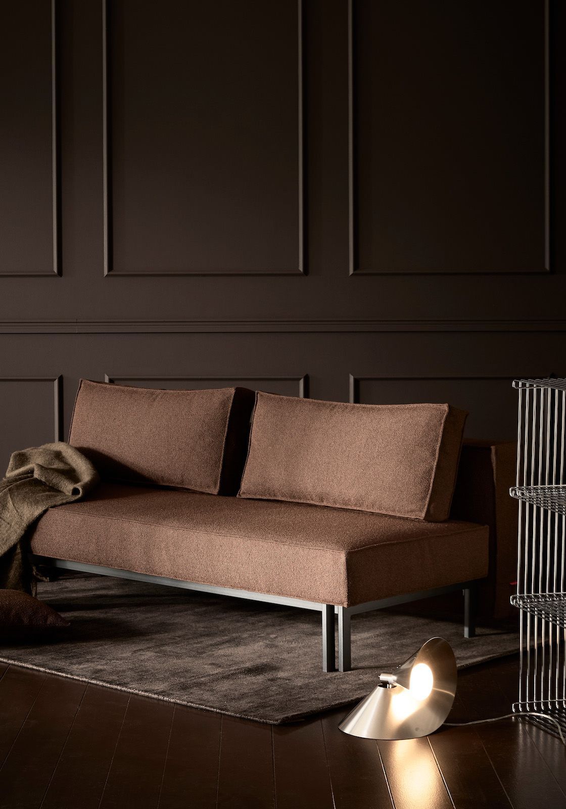 Divano letto uso quotidiano Sly materasso a molle