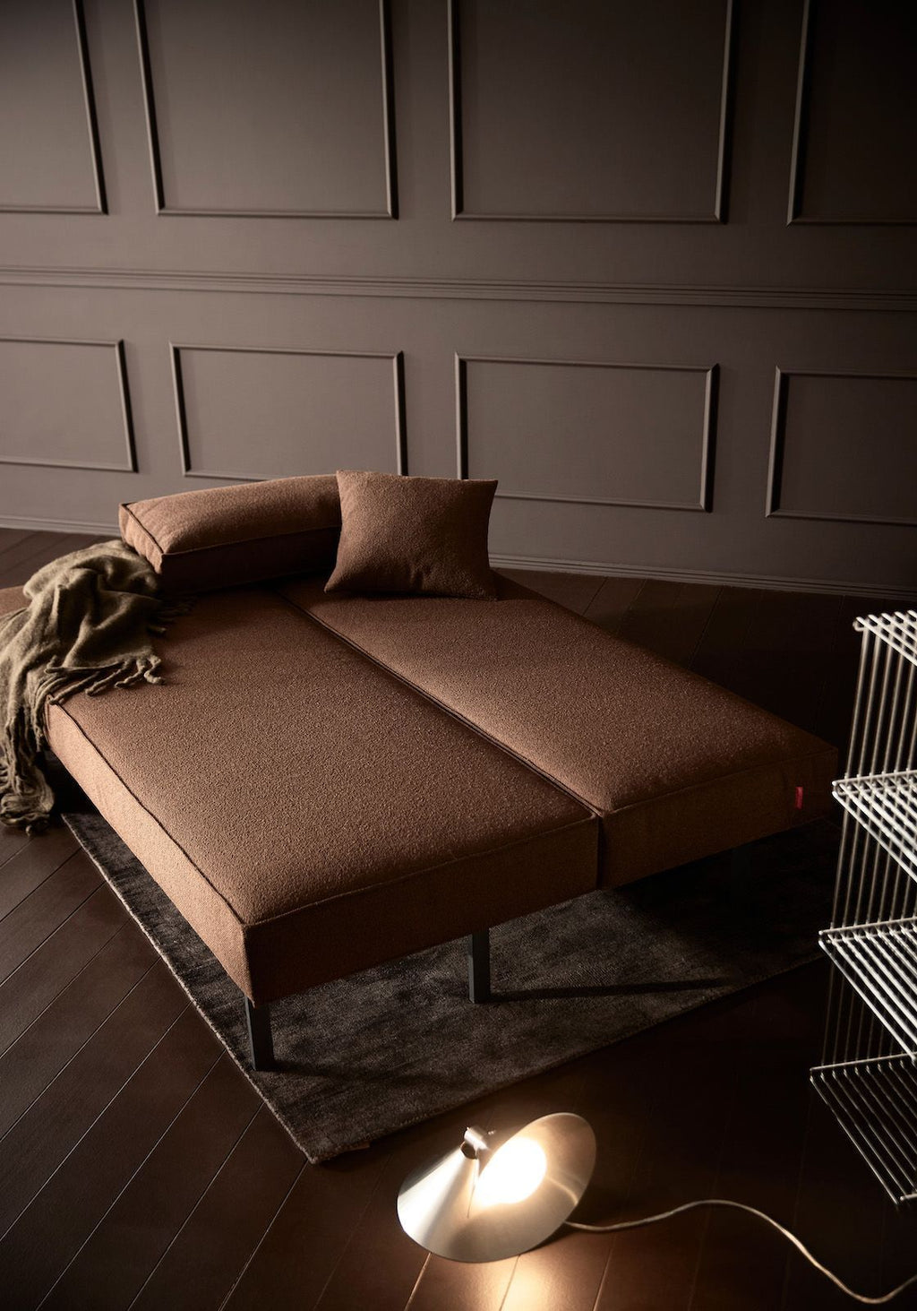 Divano letto uso quotidiano Sly materasso a molle