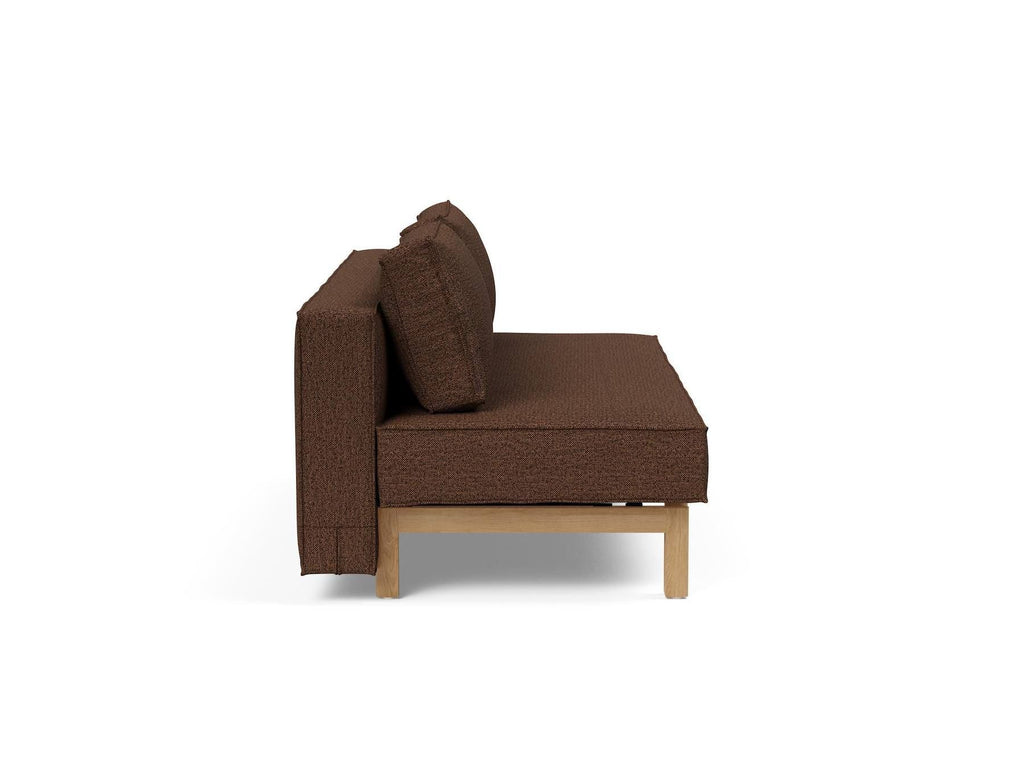 Divano letto alla francese Sly Wood - 359 Taura Cappuccino