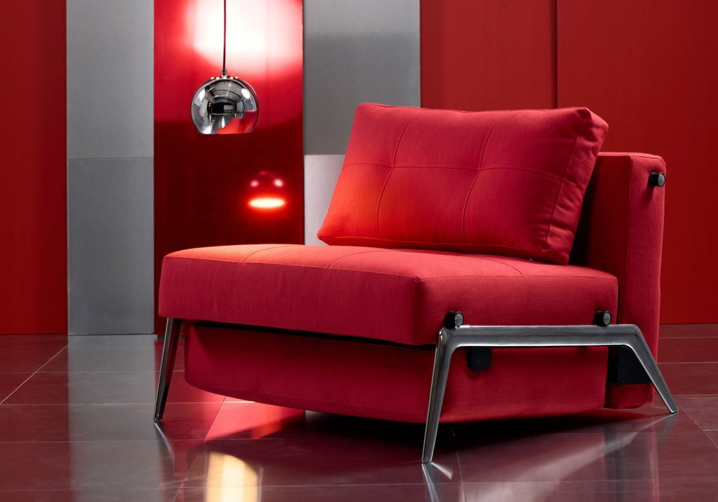 Poltrona letto trasformabile letto singolo Cubed
