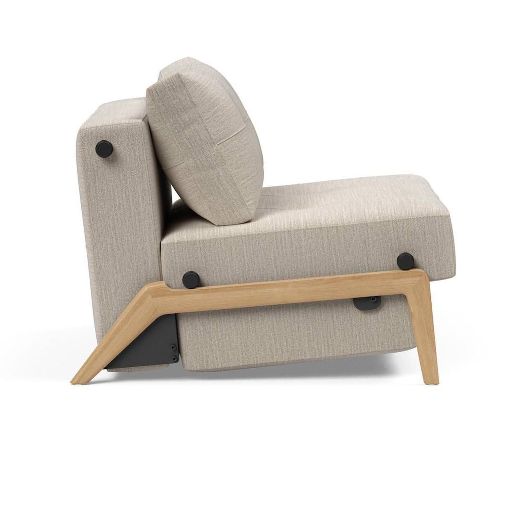 Poltrona letto trasformabile letto singolo Cubed