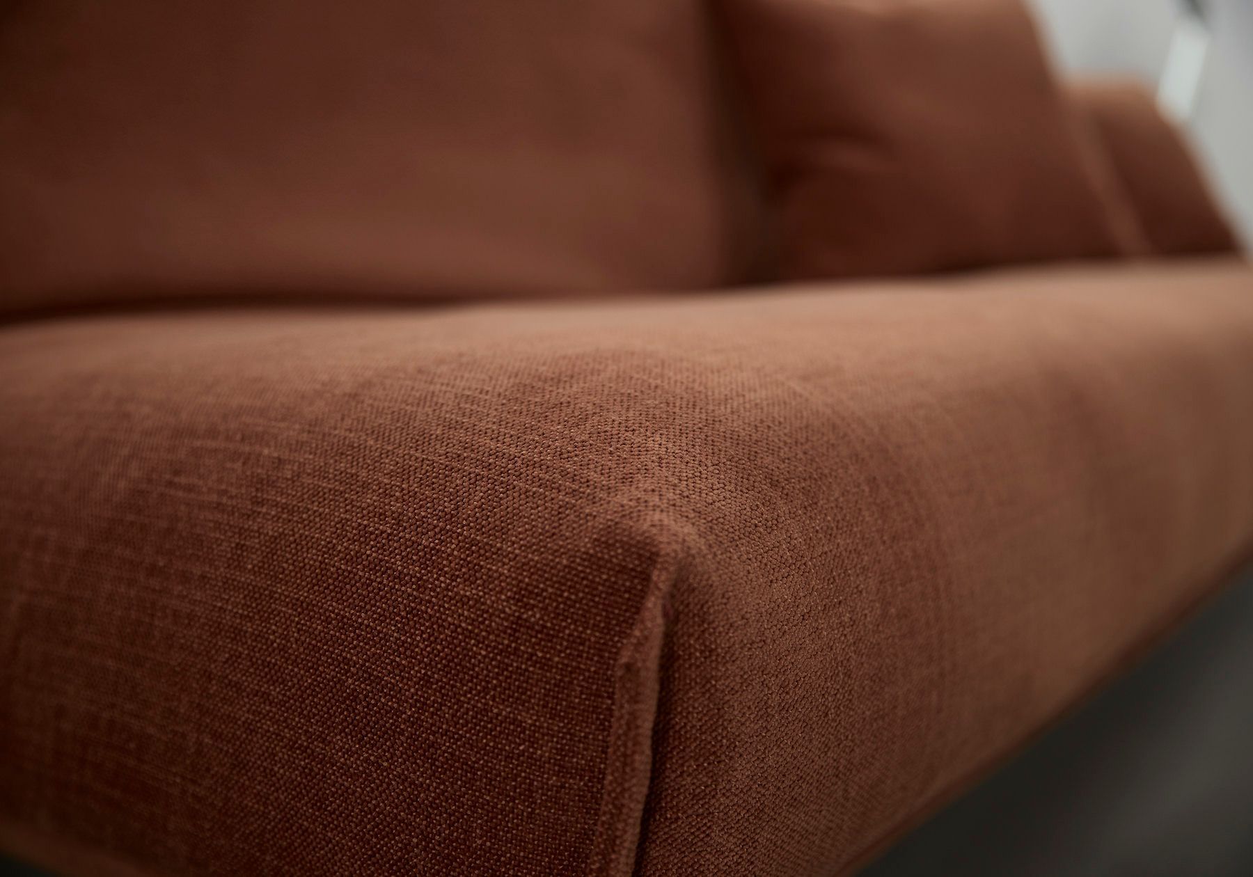 Divano letto matrimoniale sfoderabile Fraction 140 - 412 Esina Rust Orange