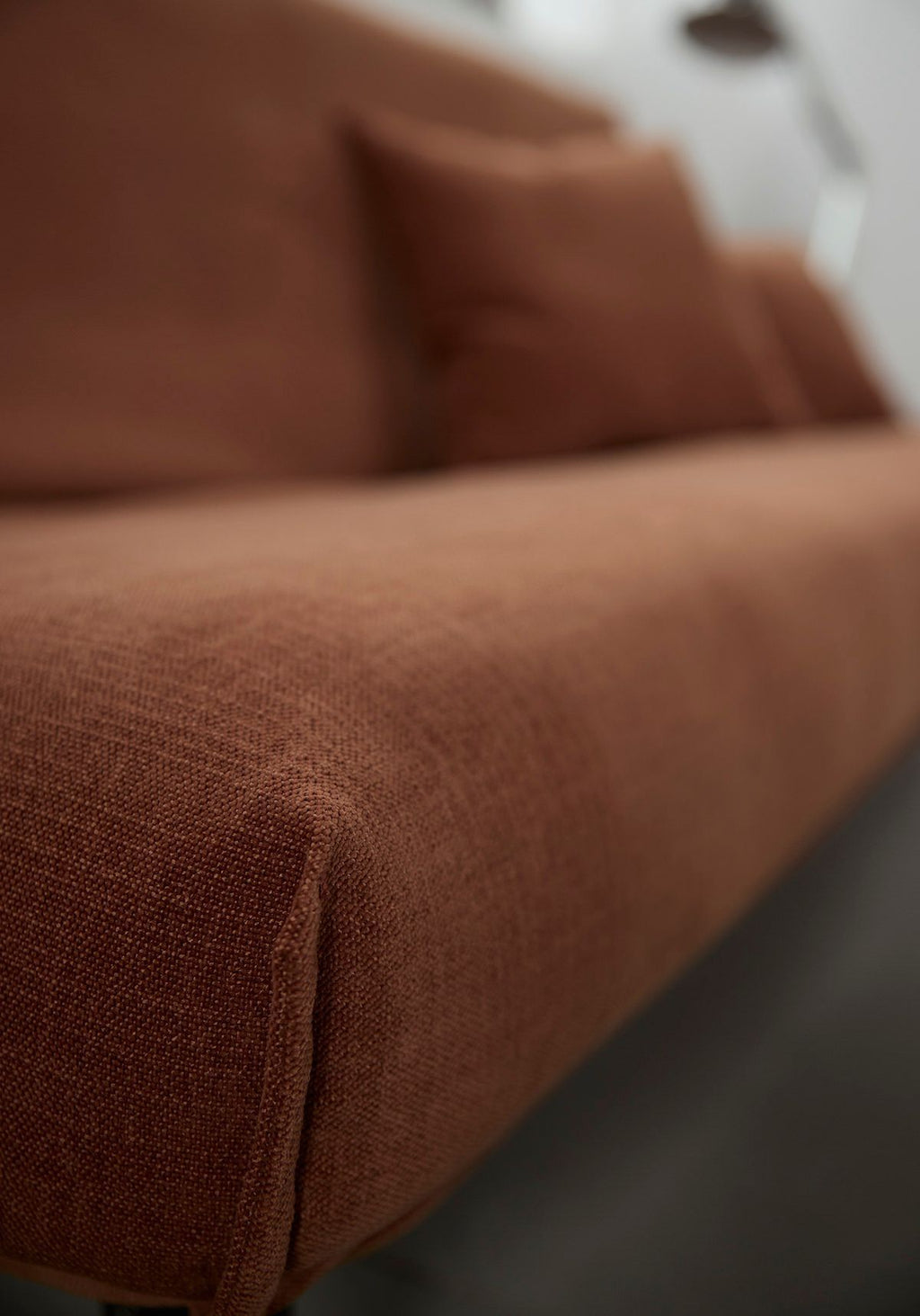 Divano letto matrimoniale sfoderabile Fraction 140 - 412 Esina Rust Orange