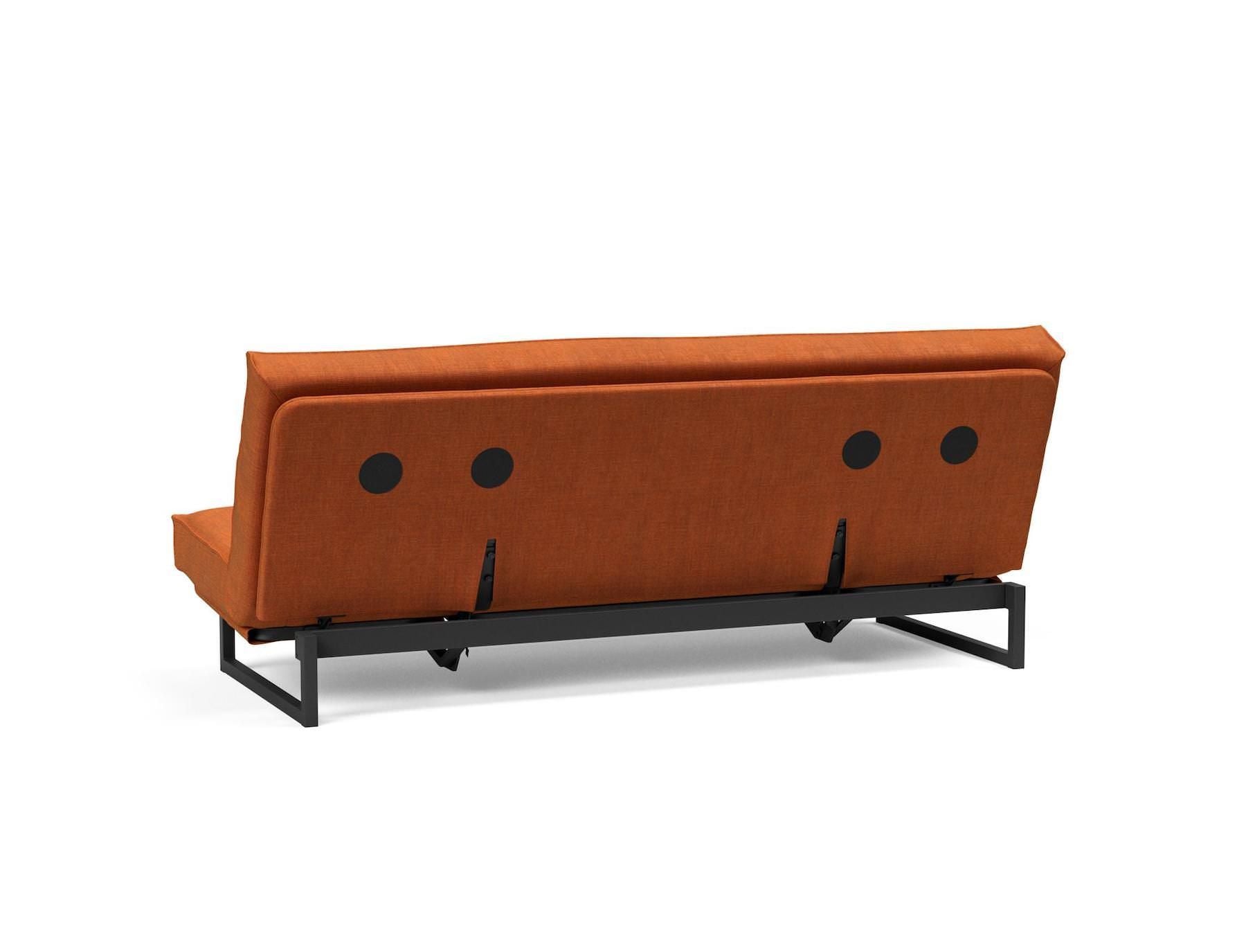 Divano letto sfoderabile Fraction 120 - 412 Esina Rust Orange