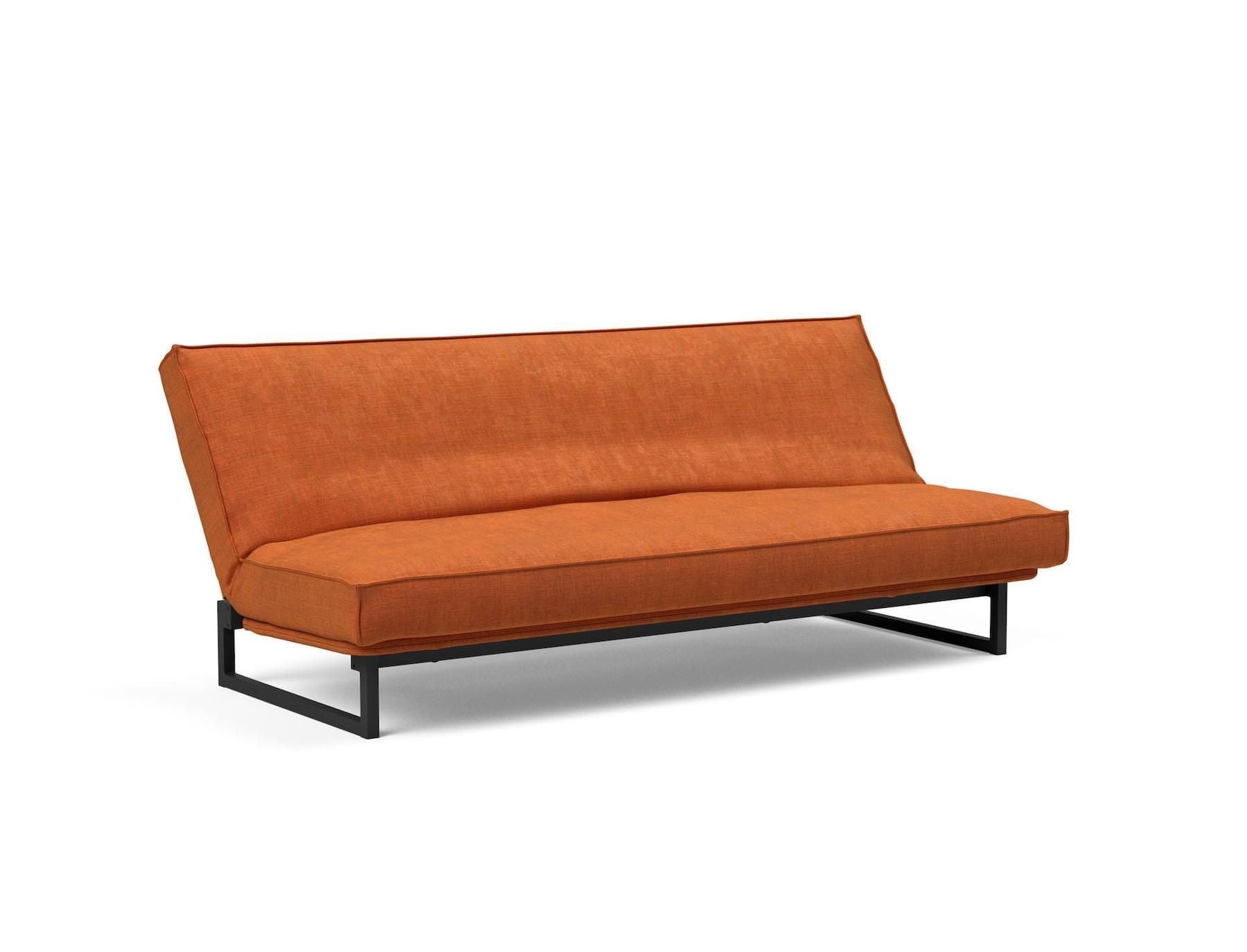 Divano letto sfoderabile Fraction 120 - 412 Esina Rust Orange