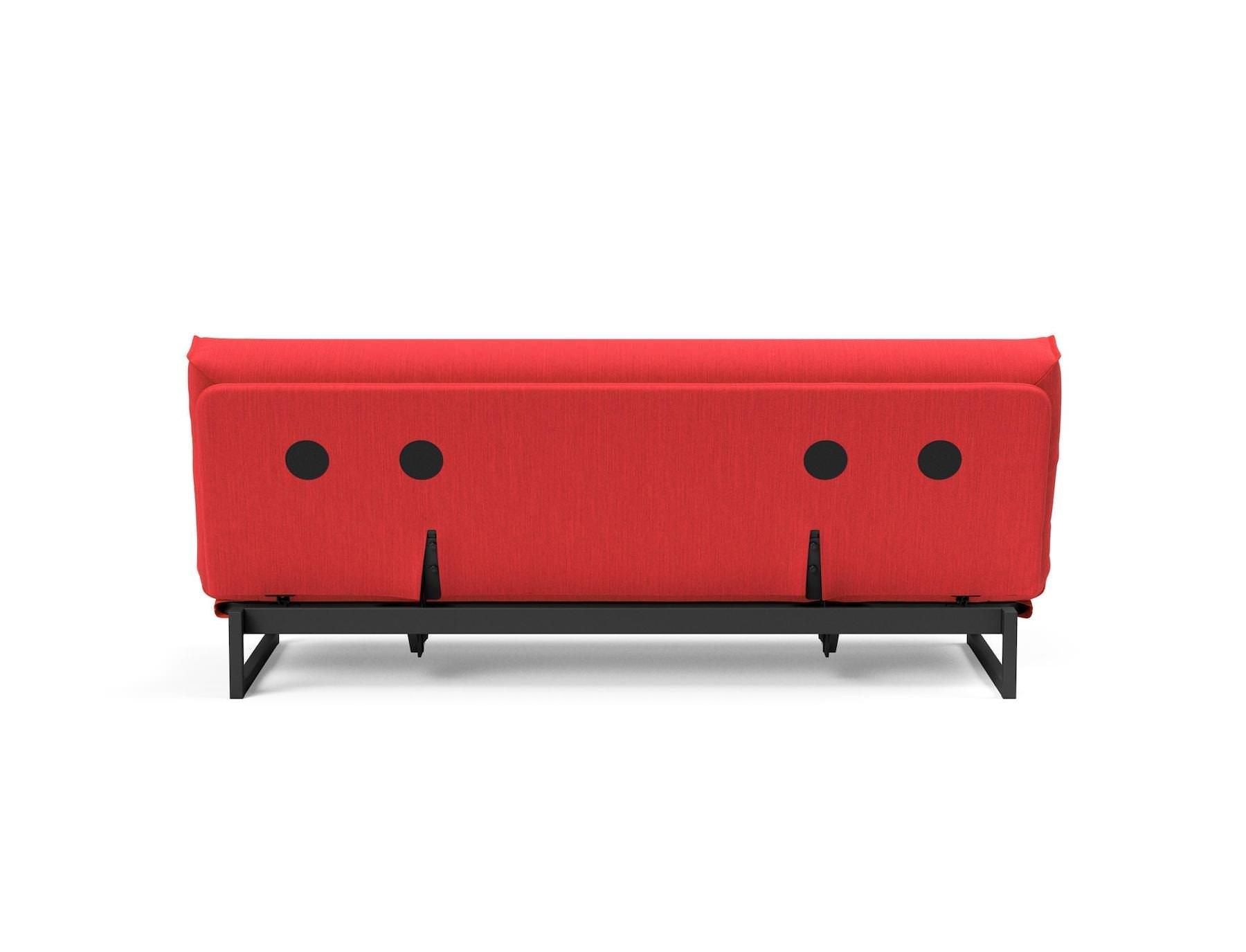Divano letto sfoderabile Fraction 120 - 511 Elegance Red