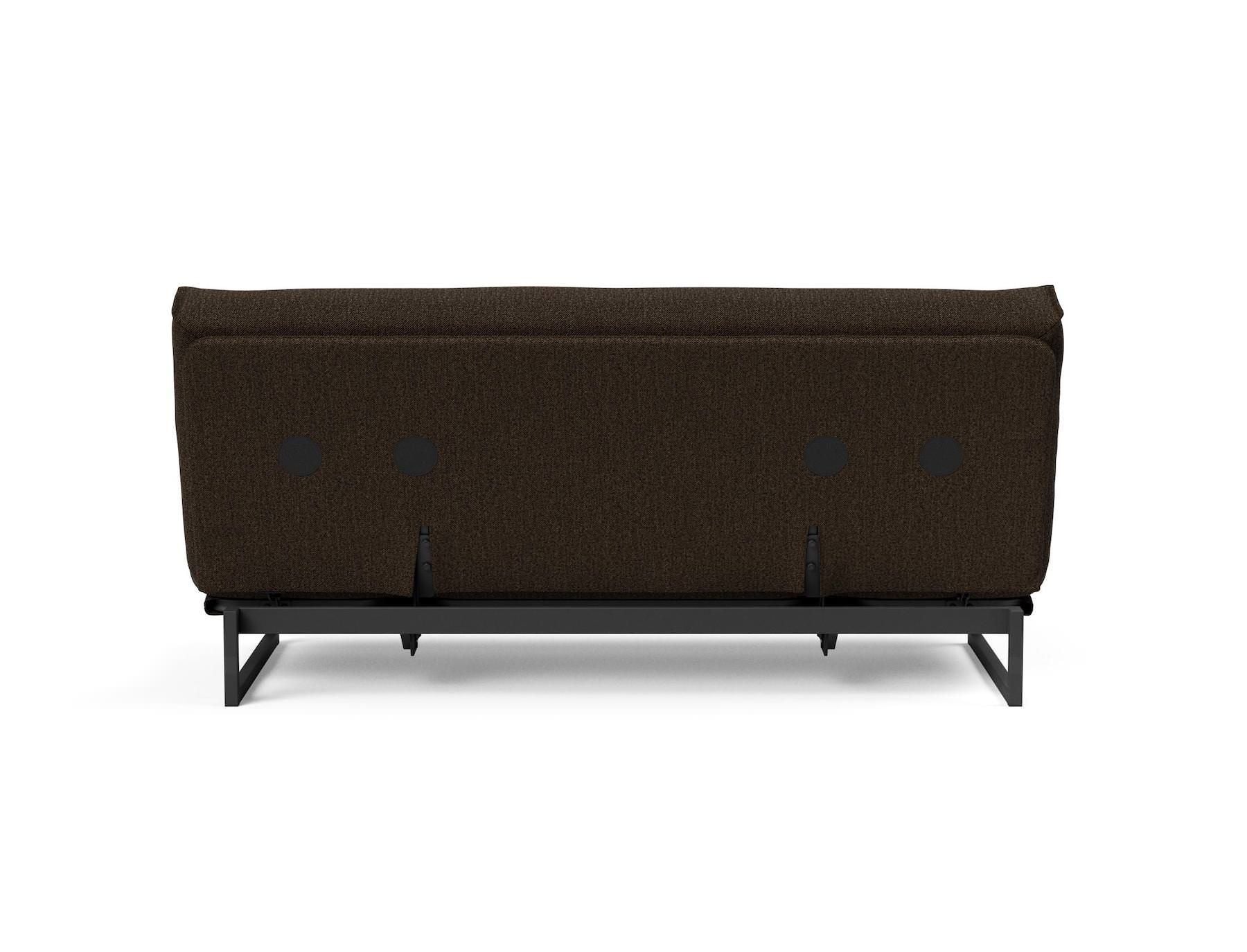 Divano letto matrimoniale Fraction 140 - 358 Taura Chocco