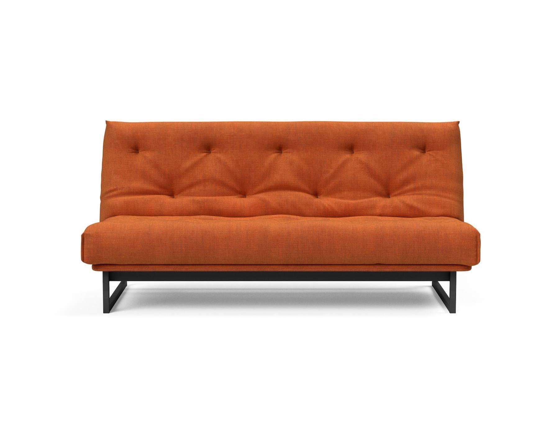Divano letto matrimoniale Fraction 140 - 412 Esina Rust Orange