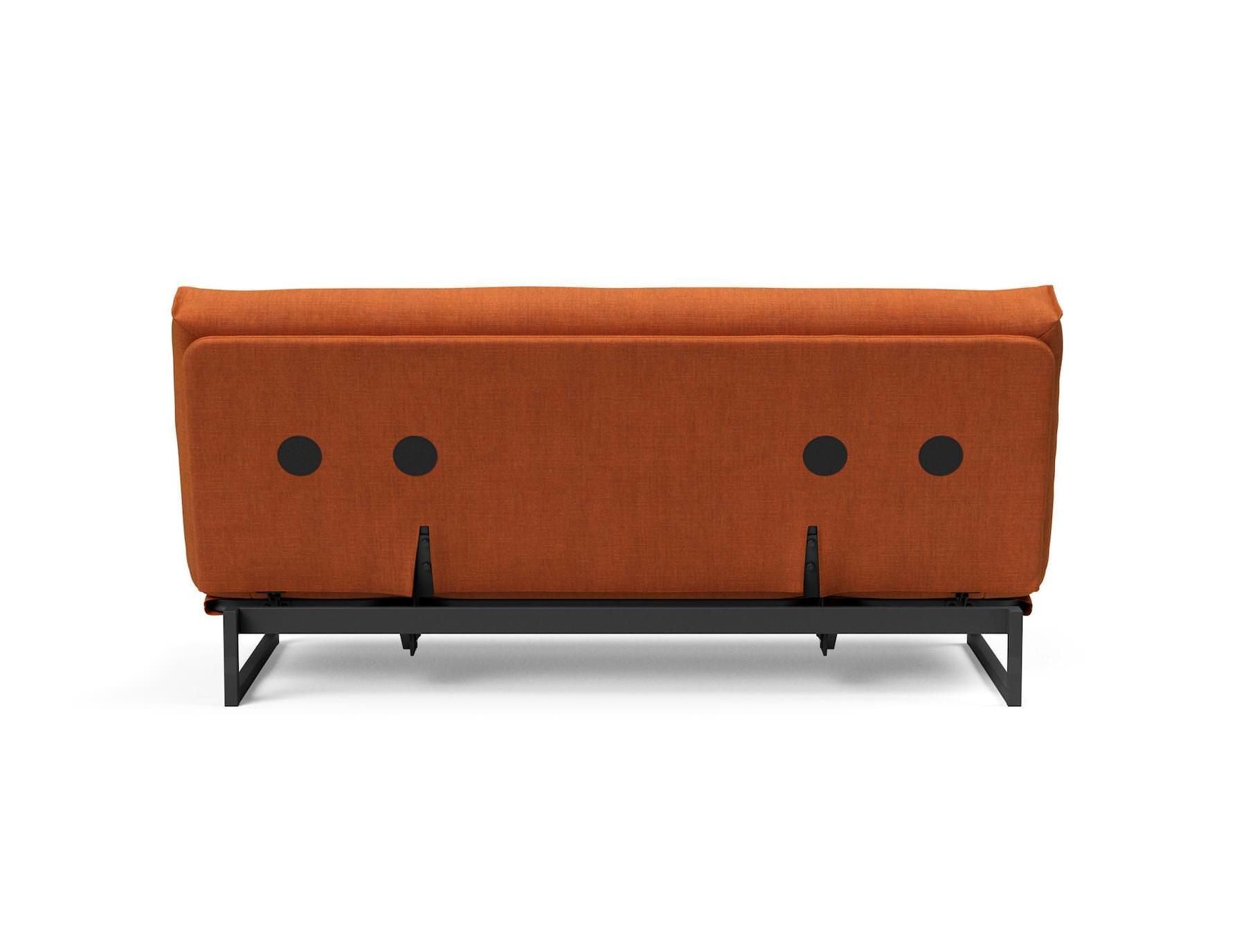 Divano letto matrimoniale Fraction 140 - 412 Esina Rust Orange