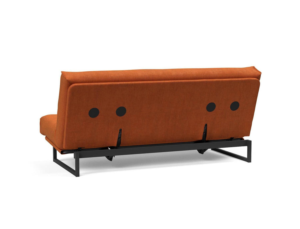 Divano letto matrimoniale Fraction 140 - 412 Esina Rust Orange