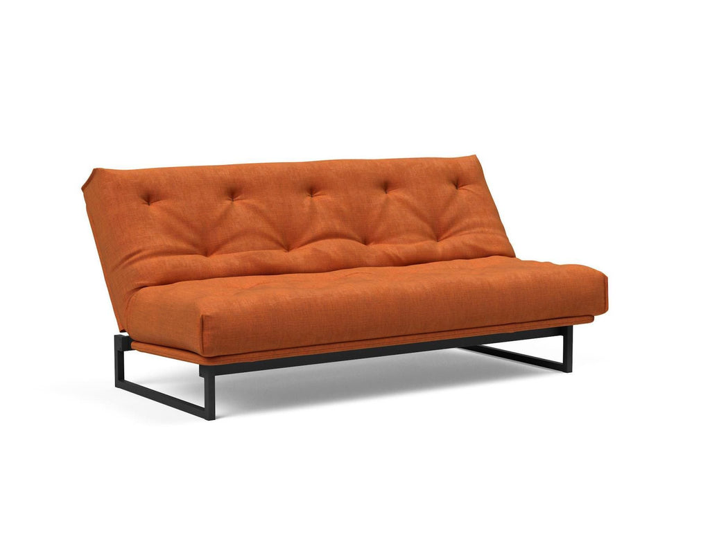 Divano letto matrimoniale Fraction 140 - 412 Esina Rust Orange