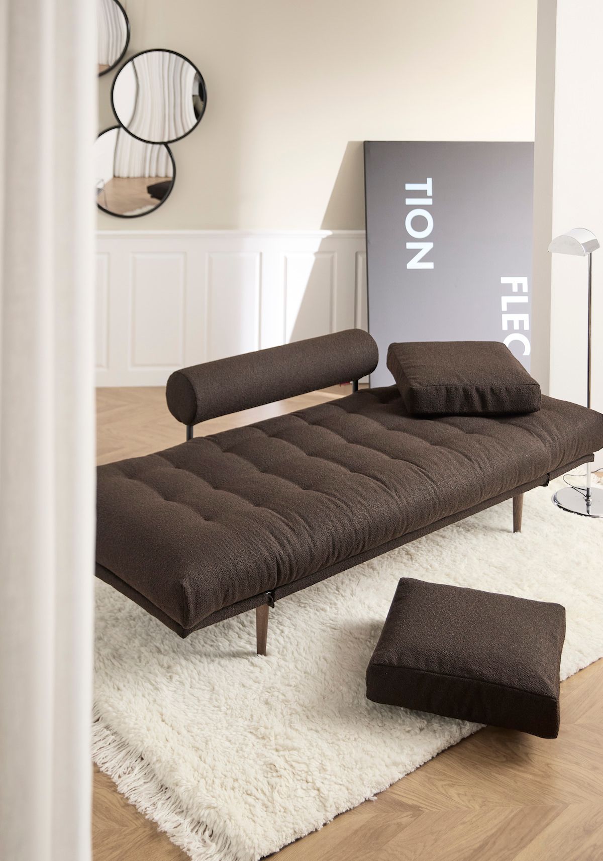 Divano letto singolo Rollo lettino salvaspazio 80x200 cm