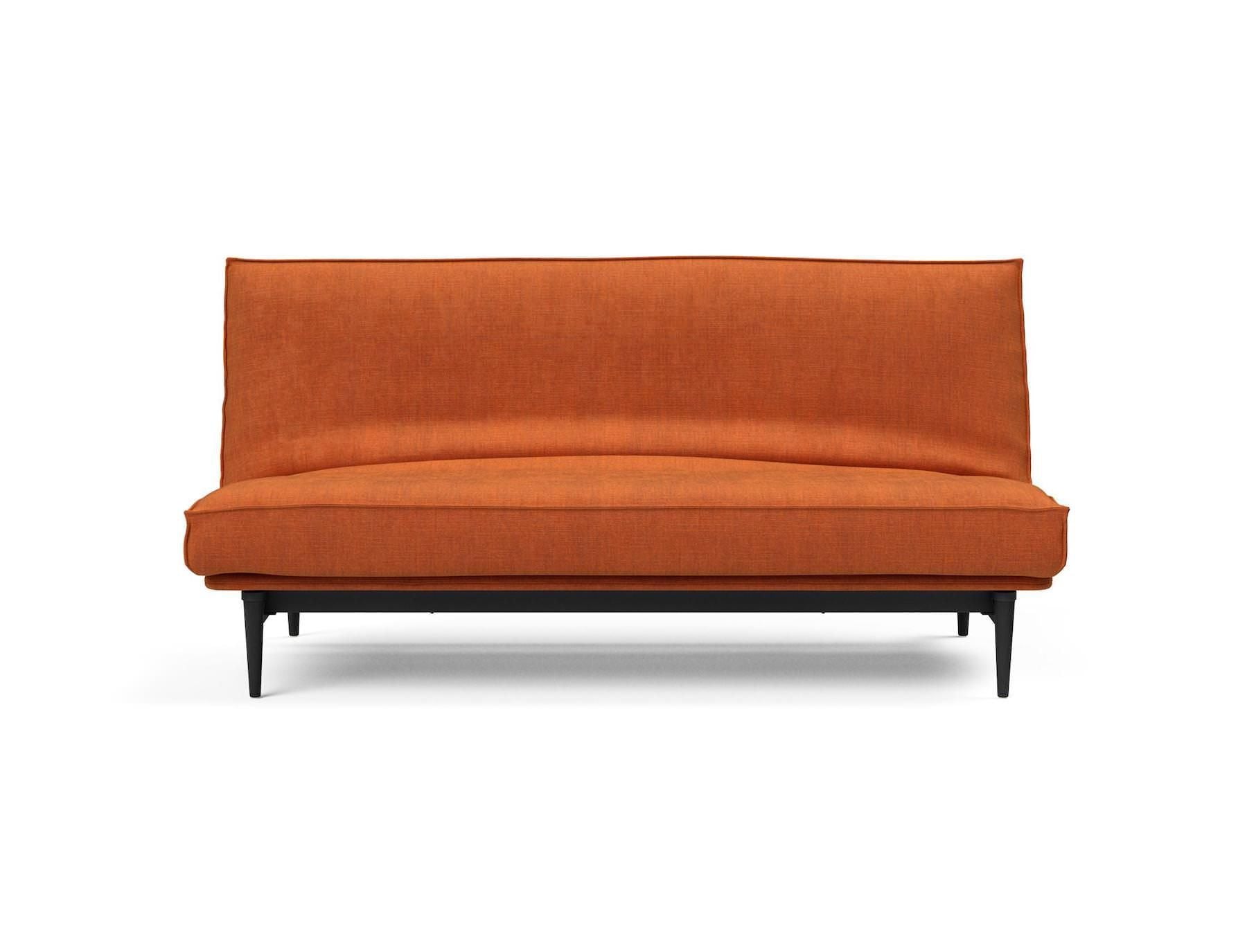 Divano letto a 2 posti sfoderabile Colpus - 412 Esina Rust Orange
