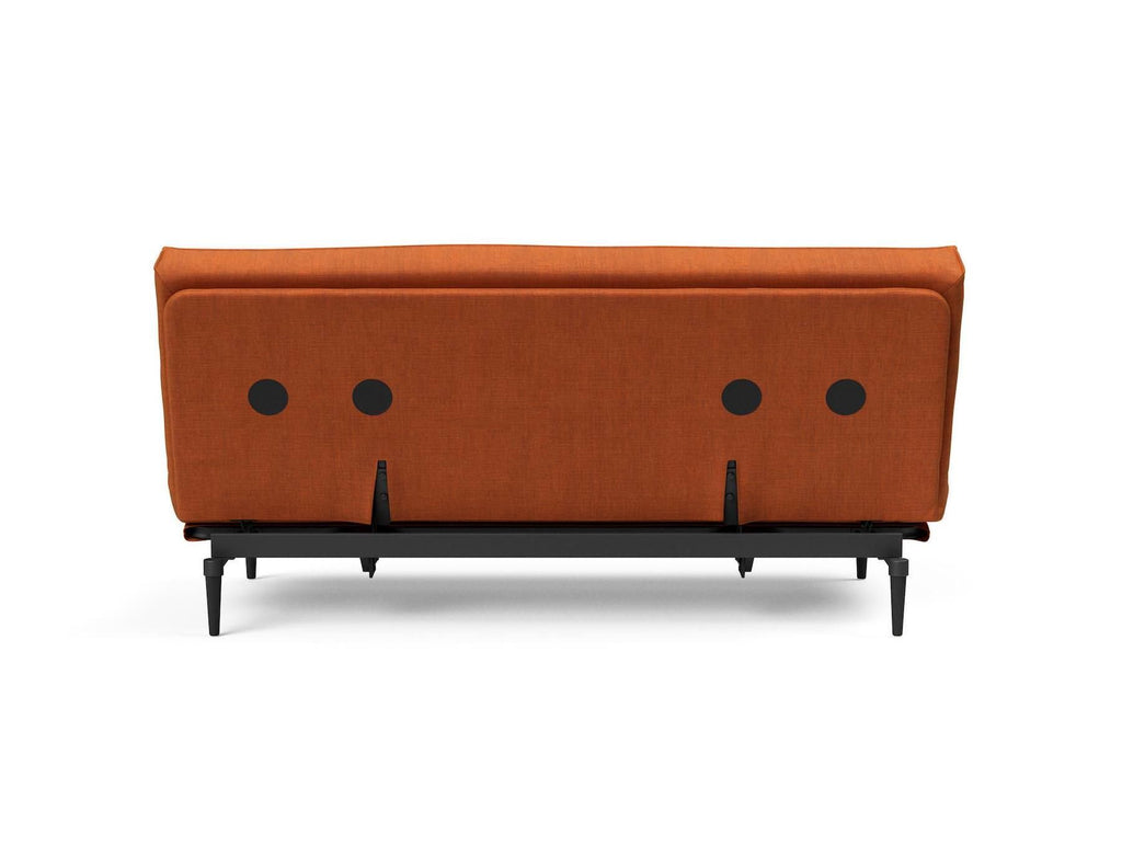 Divano letto a 2 posti sfoderabile Colpus - 412 Esina Rust Orange