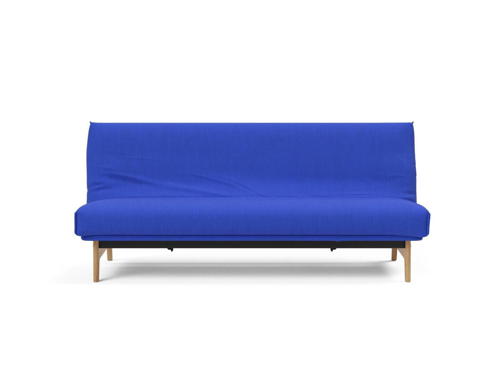 Divano letto sfoderabile una piazza e mezza Aslak 120 - 512 Elegance Ultramarine