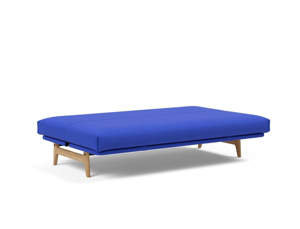 Divano letto sfoderabile una piazza e mezza Aslak 120 - 512 Elegance Ultramarine