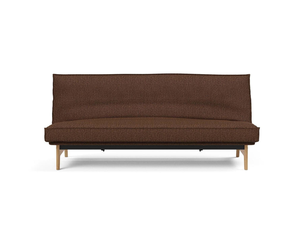 Divano letto sfoderabile una piazza e mezza Aslak 120 - 359 Taura Cappuccino