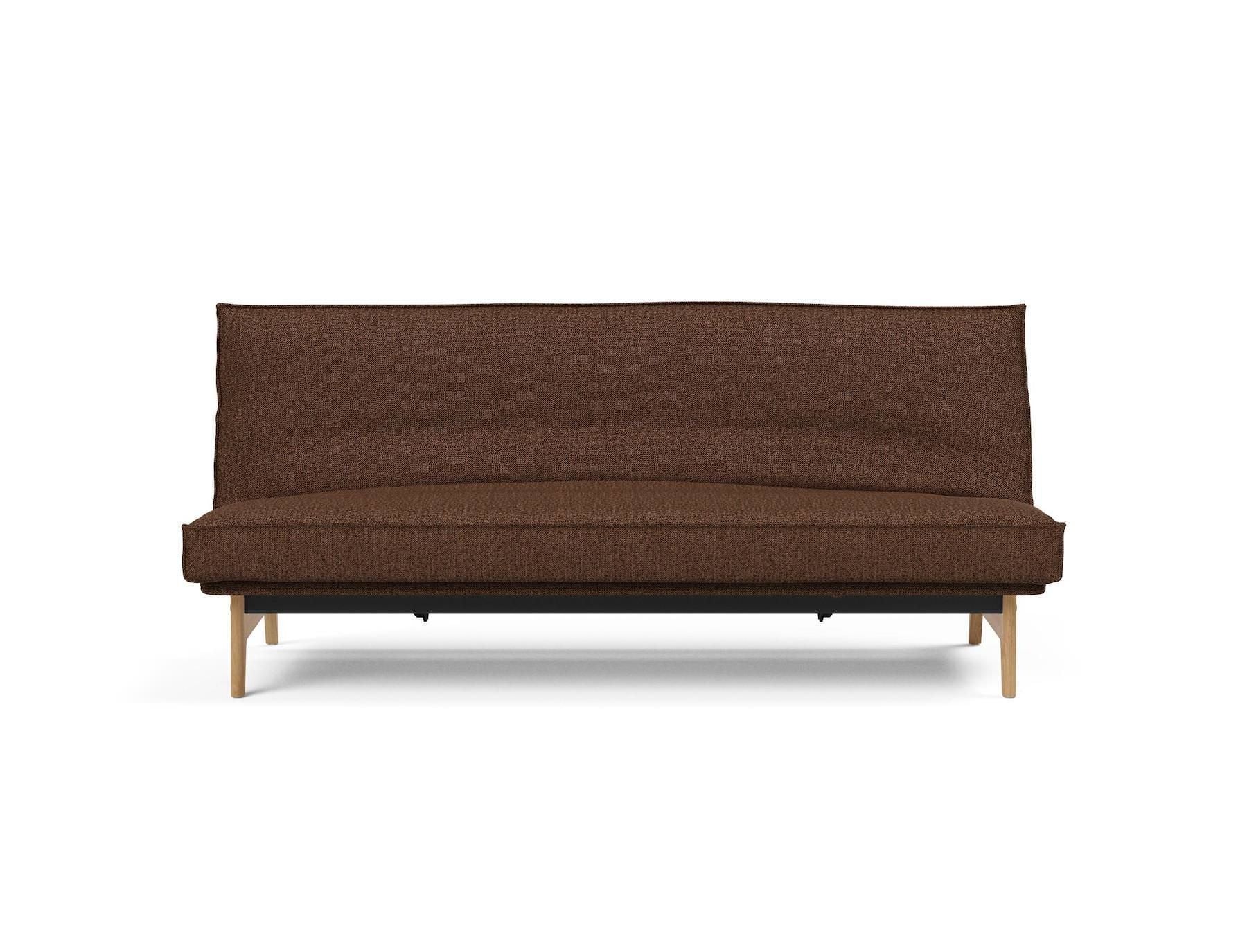 Divano letto sfoderabile una piazza e mezza Aslak 120 - 359 Taura Cappuccino