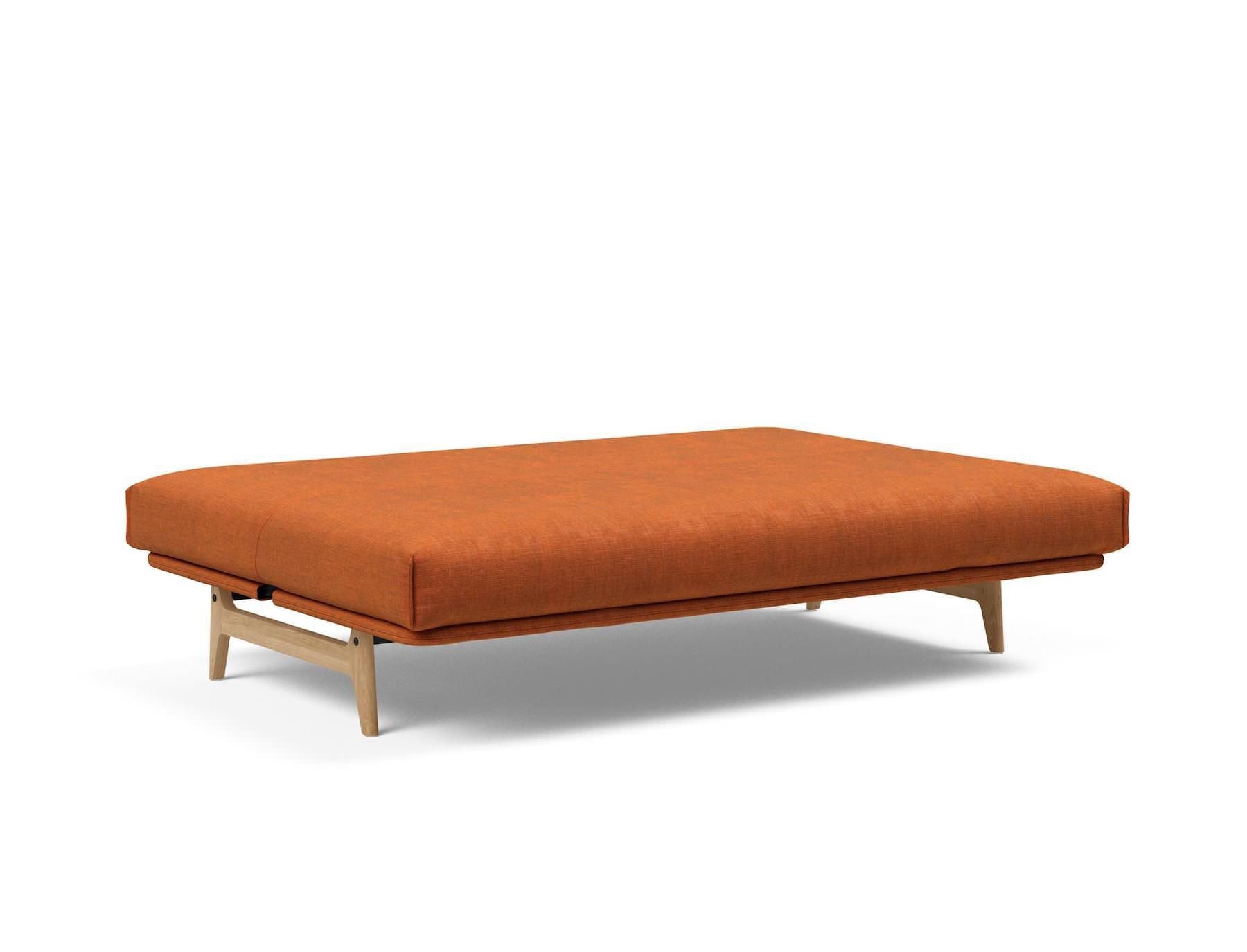 Divano letto matrimoniale sfoderabile Aslak 140 - 412 Esina Rust Orange