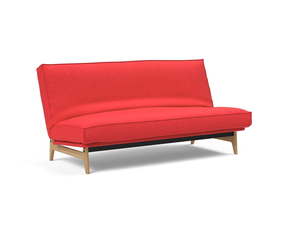 Divano letto matrimoniale sfoderabile Aslak 140 - 511 Elegance Red