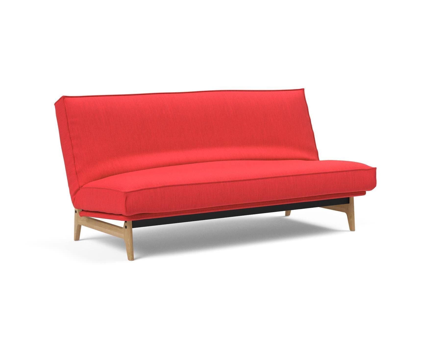 Divano letto matrimoniale sfoderabile Aslak 140 - 511 Elegance Red