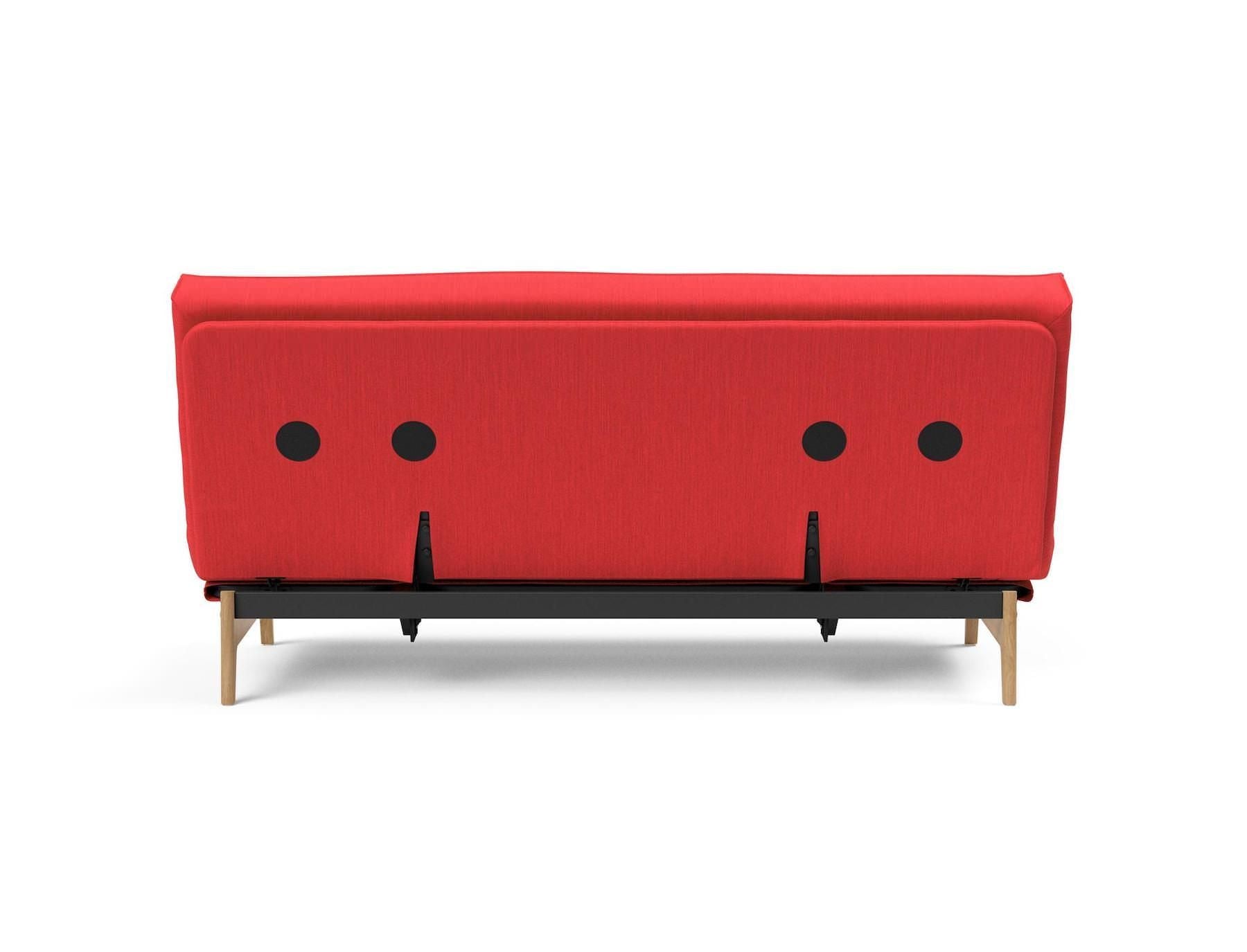Divano letto matrimoniale sfoderabile Aslak 140 - 511 Elegance Red