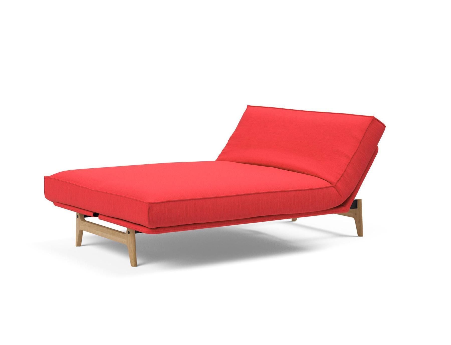 Divano letto matrimoniale sfoderabile Aslak 140 - 511 Elegance Red