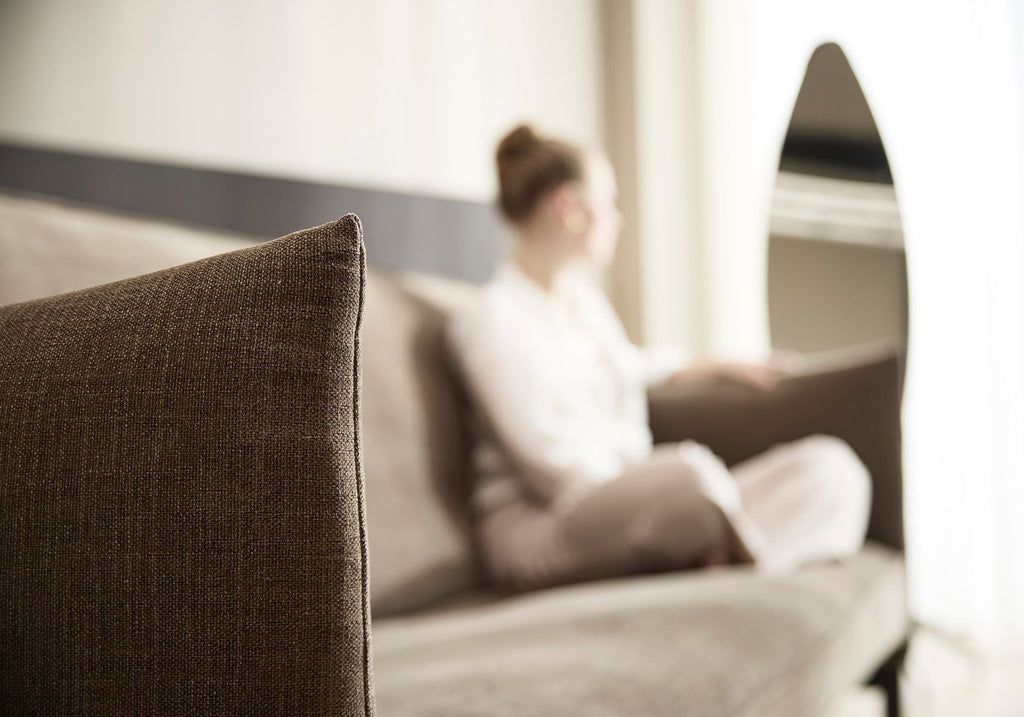 Divano letto a 2 posti sfoderabile Junus - 411 Esina Cedar Brown