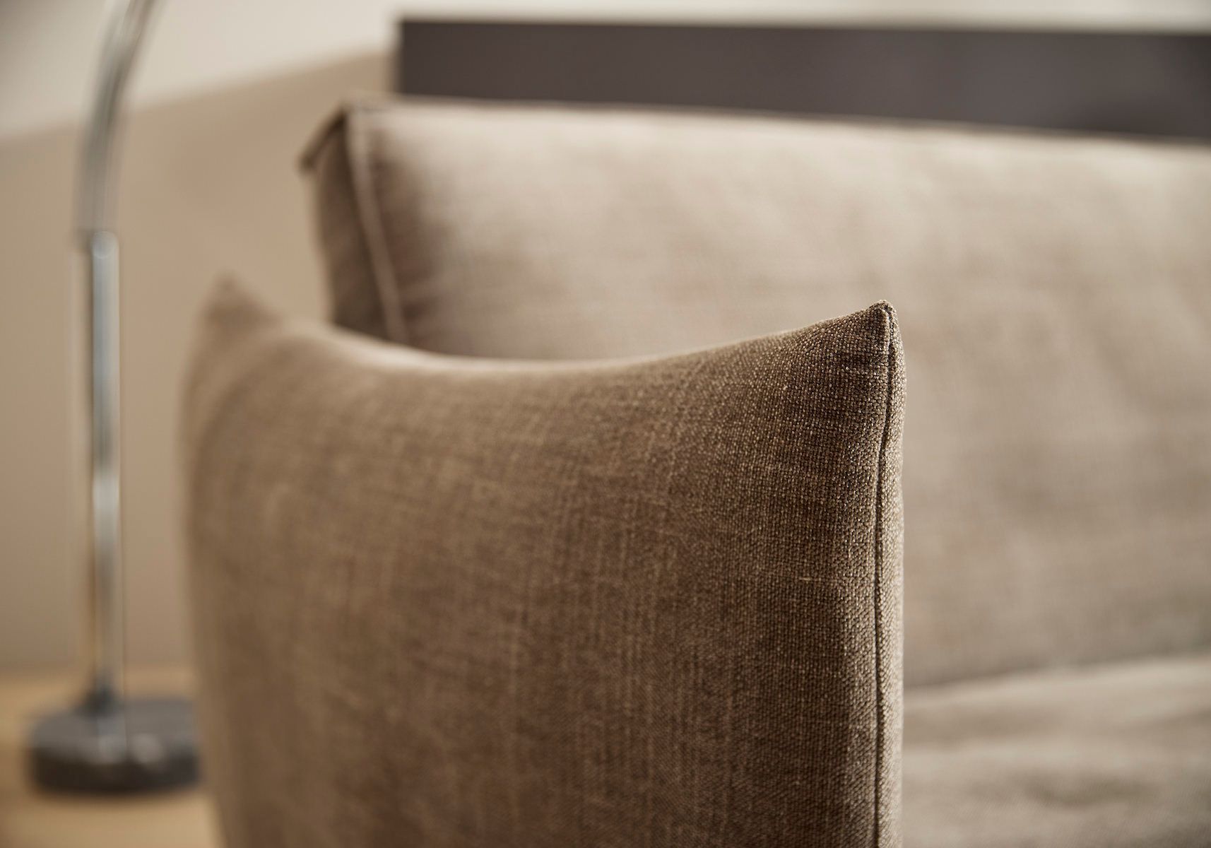 Divano letto a 2 posti sfoderabile Junus - 411 Esina Cedar Brown