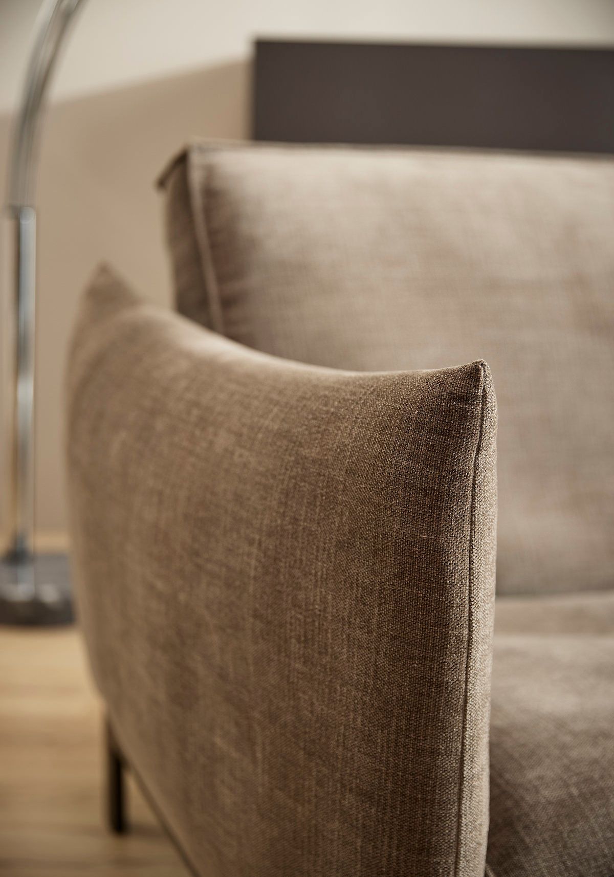 Divano letto a 2 posti sfoderabile Junus - 411 Esina Cedar Brown