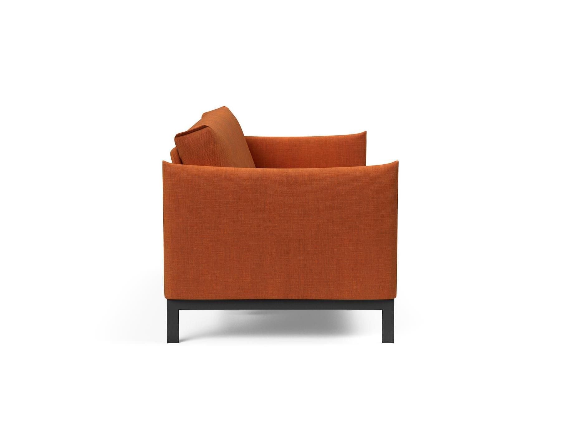 Divano letto a 2 posti sfoderabile Junus - 412 Esina Rust Orange