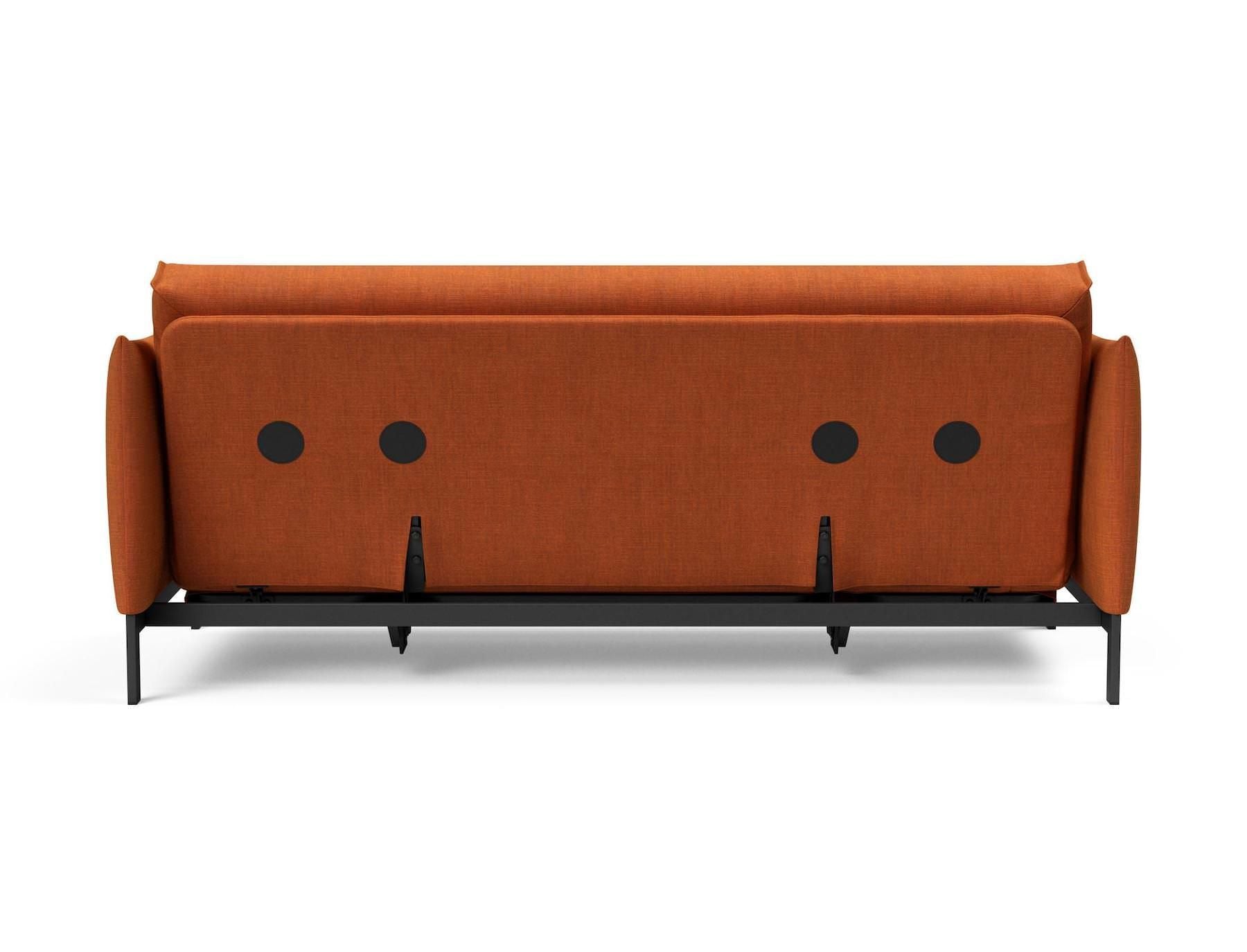 Divano letto a 2 posti sfoderabile Junus - 412 Esina Rust Orange