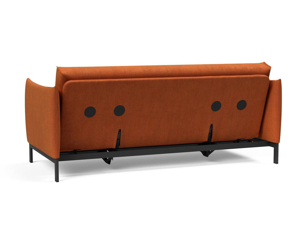 Divano letto a 2 posti sfoderabile Junus - 412 Esina Rust Orange