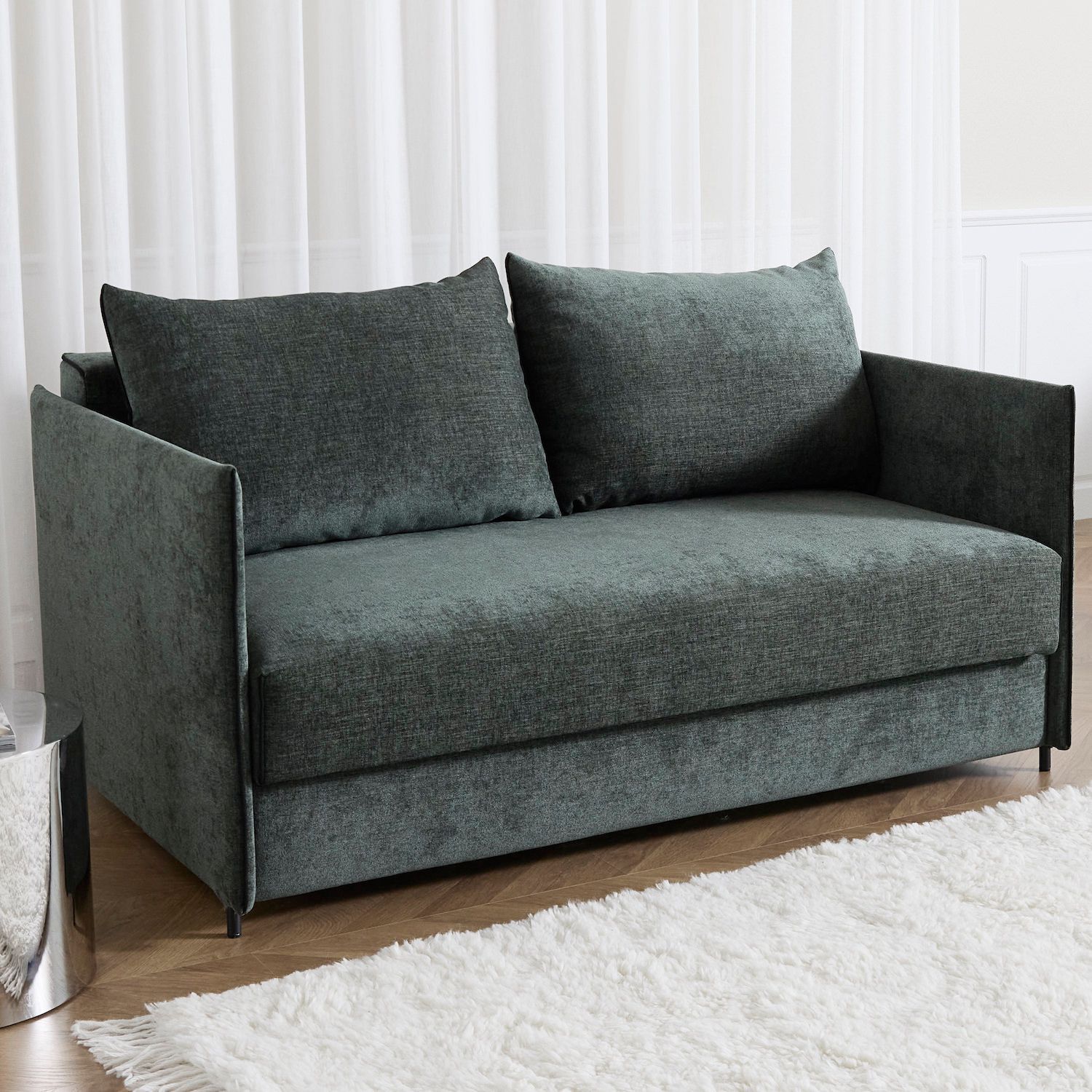 Divano letto 2 posti Luoma - 281 Avella Pine green