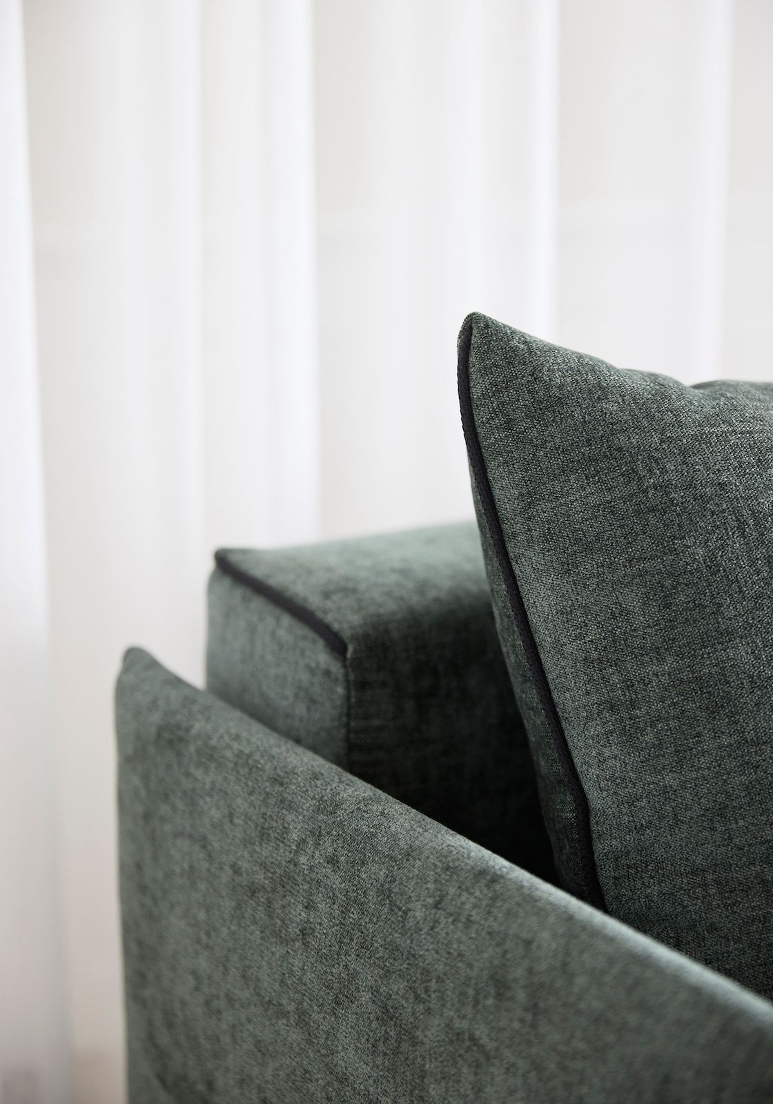 Divano letto 2 posti Luoma - 281 Avella Pine green