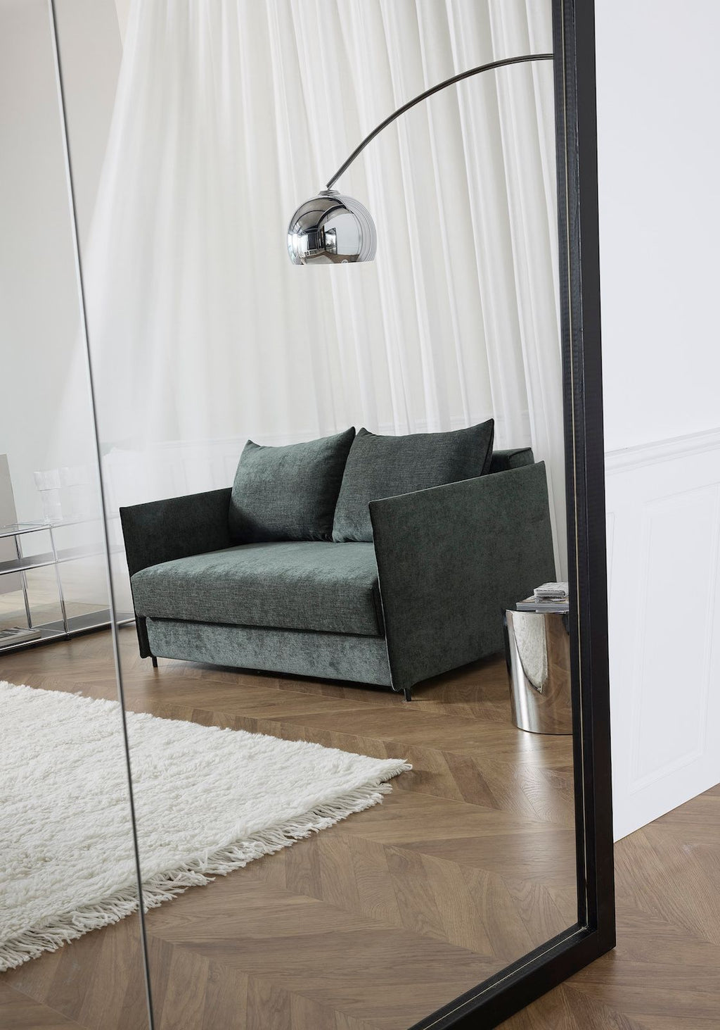 Divano letto 2 posti Luoma - 281 Avella Pine green