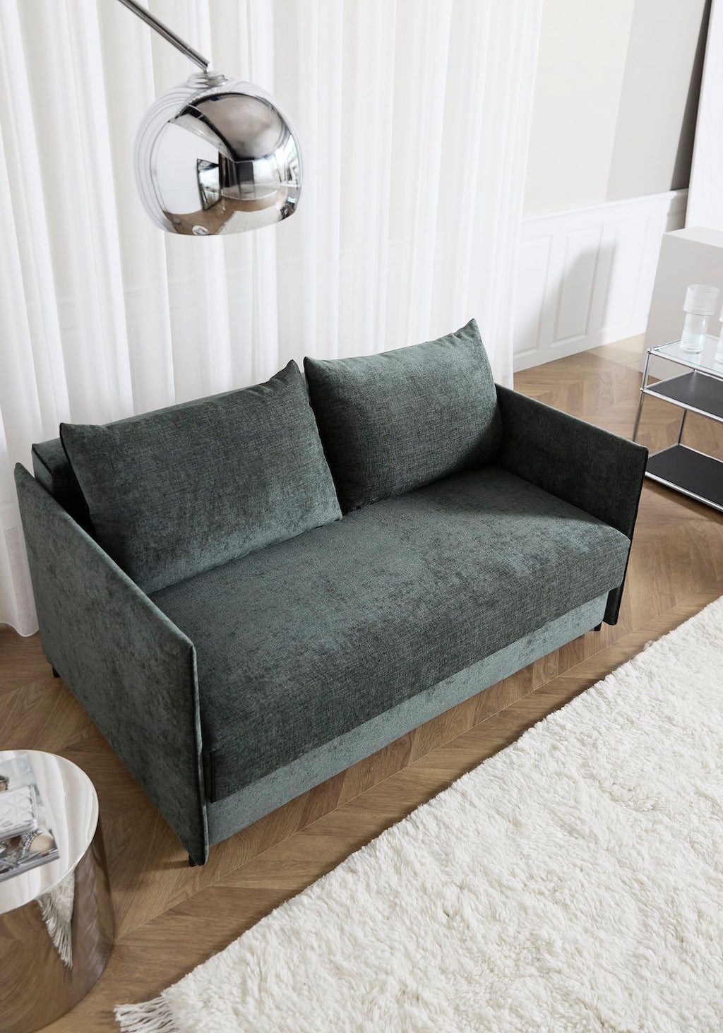 Divano letto 2 posti Luoma - 281 Avella Pine green